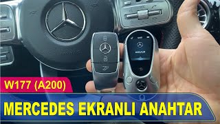 Mercedes W177 A200 2021 Model Ekranli Anahtar