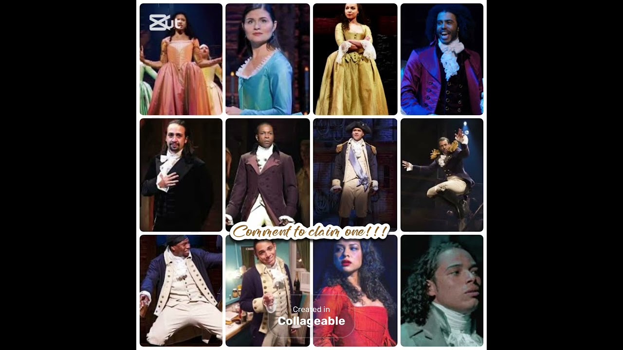 Comment to claim your Hamilton character!!! 