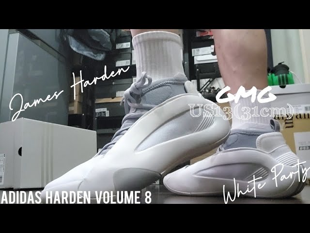 Adidas Harden Volume 8 - White Party - 2024 - On Feet - GARY|笙開