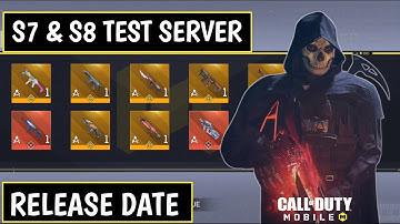 *NEW* Codm S7 And S8 Test Server Release Date Confirmed