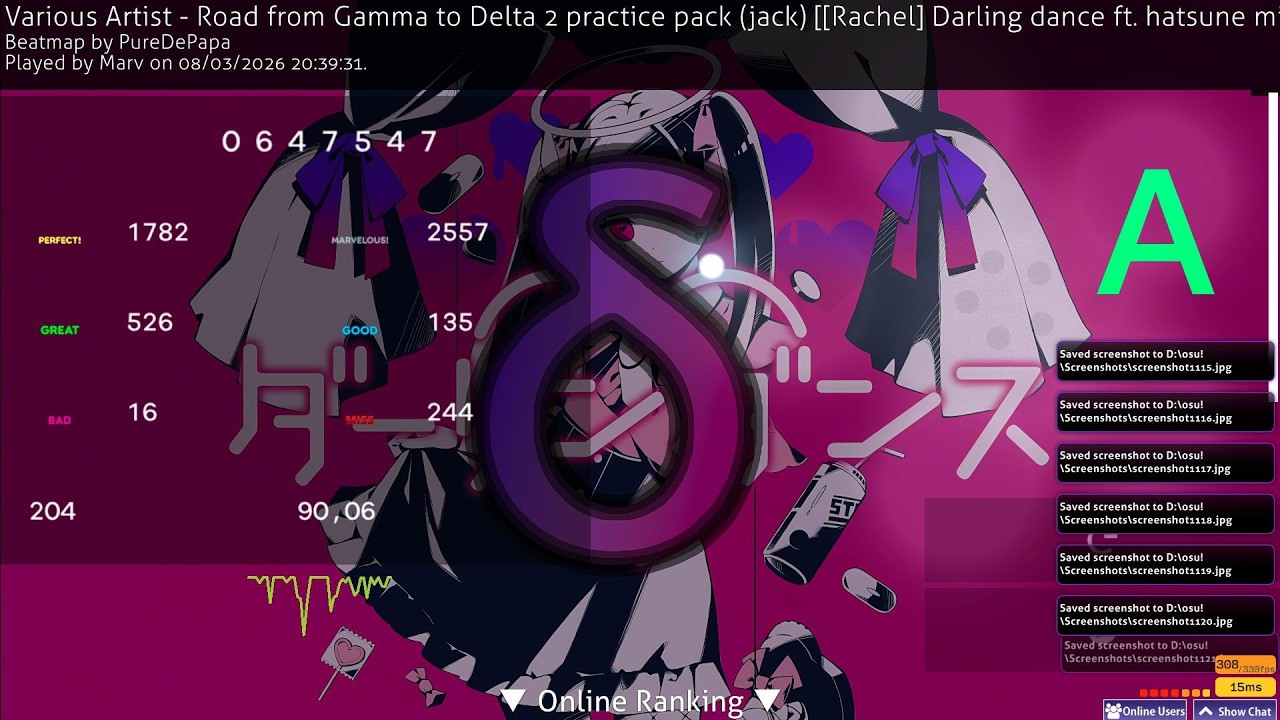 [Rachel] Darling dance ft. hatsune miku ~ Delta ~ (Mid) A