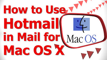 How to Use Hotmail in Mail for Mac OS X