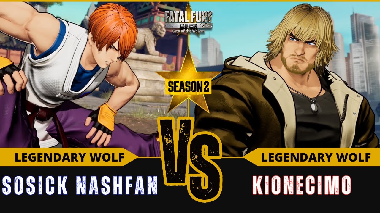 FF:CotW🐺 SOSICK NASHFAN (Jae Hoon) vs KIONECIMO (Ken Masters)⭐Replay Match - FATAL FURY: CotW - 1/26