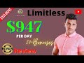 Earn $947 a day | Limitless Review &amp; Bonuses✔️💰💰 WARNING⚠️DO NOT BUY WITHOUT MY BONUS BUNDLE ⚠️