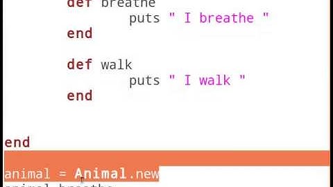 Object Oriented Concept in Ruby - English