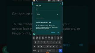 Permission denied to open VPN services, screenshot 2