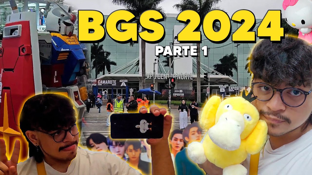 BGS 2024, JAPÃO: LIBERDADE (Vlog #1)