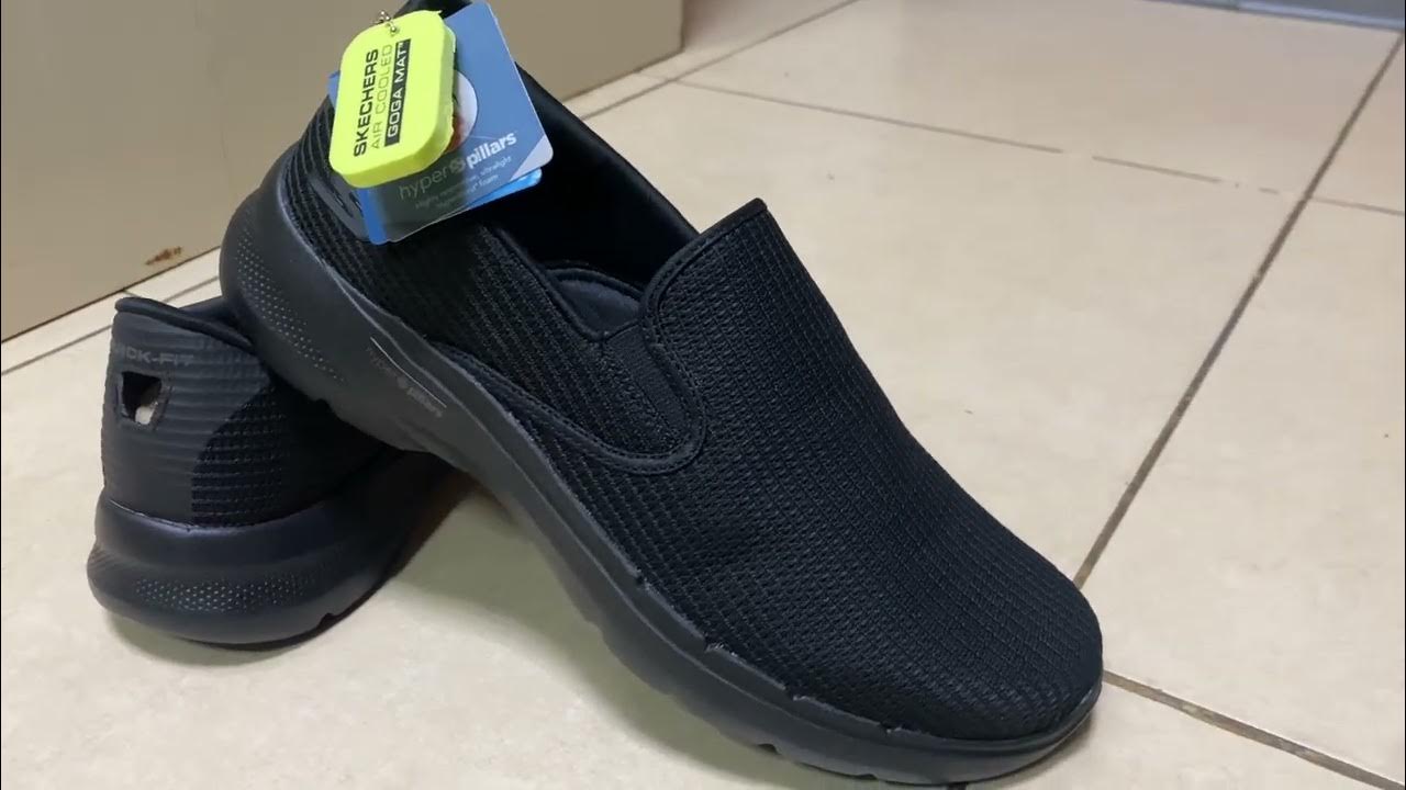 SKECHERS AIR COOLED GOGA MAT INNER SOLE HYPER PILLARS skechers walkingshoes stylish