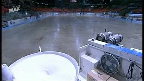 ¿Cuánto mide una pista de patinaje profesional?