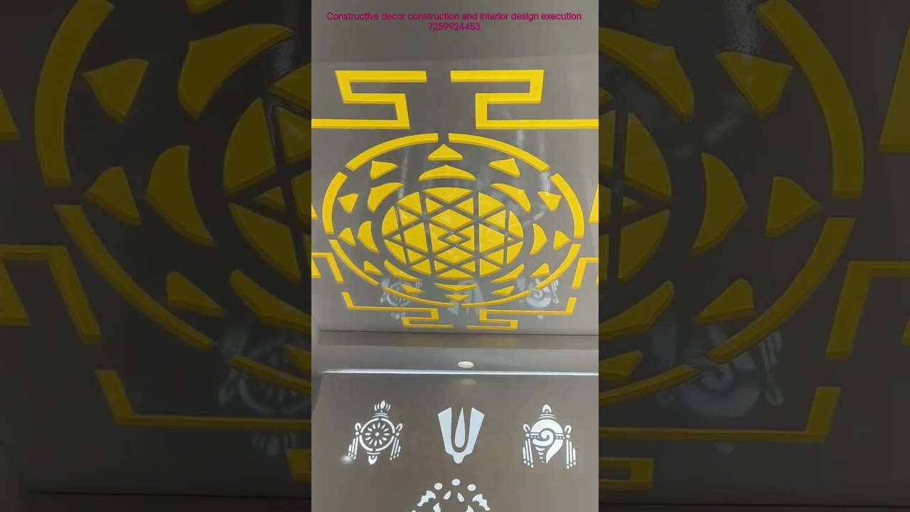 pooja room design for modern homes execution with 