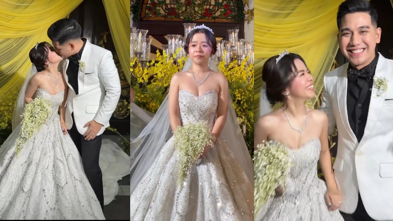 Kiray Celis at Stephan Estopia ikinasal na 