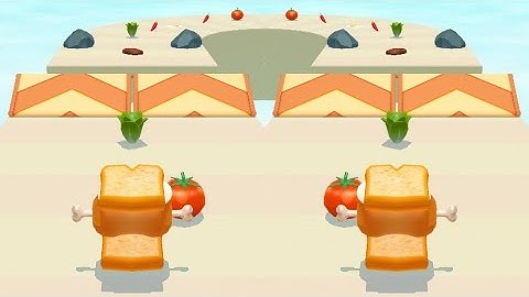 Sandwich Runner : All Levels Gameplay Walkthrough iOS, Android Lvl 15-16