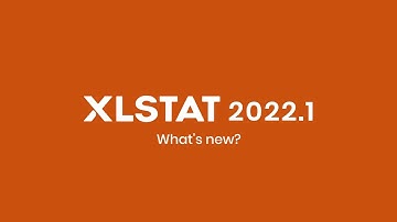 XLSTAT version 2022.1 - Data Mining