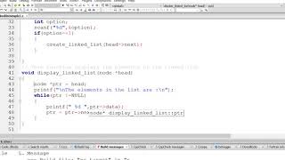 Single Linked List Creation Part 2 | Data Structures Programming