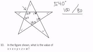 GMAT Problem Solving - Angle Chasing and Plugging in Numbers