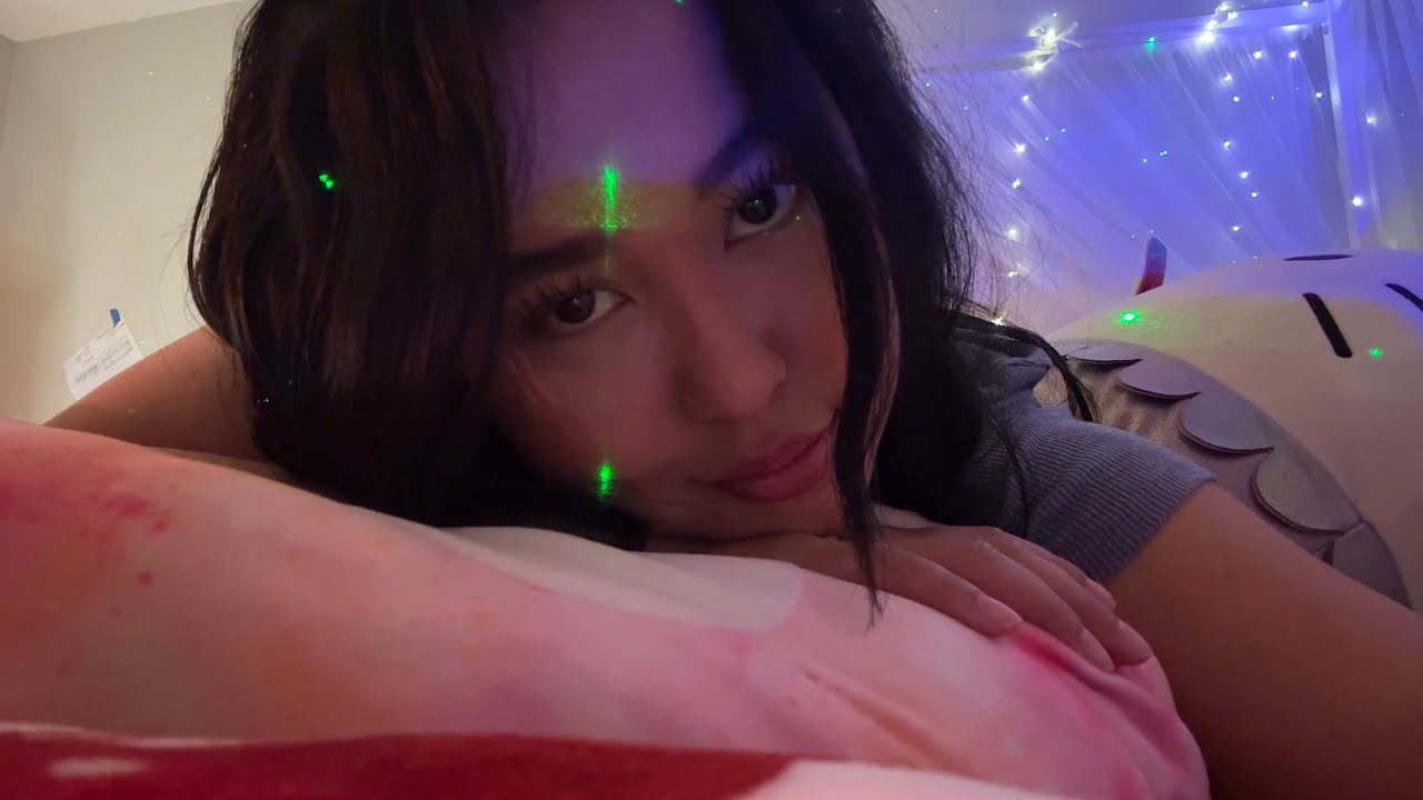 ASMR | 24 mins Mermaid brush tail sounds for lost tingles 🫠 ( teeth and mouth sounds)