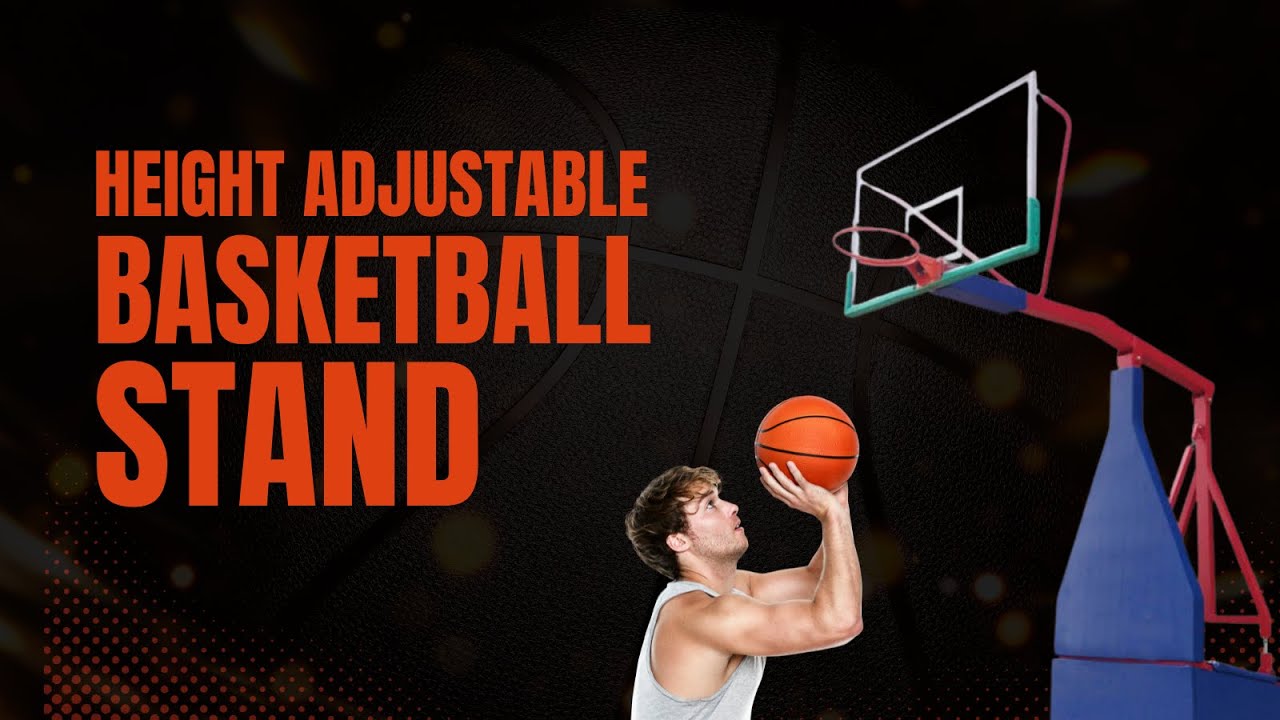 Height Adjustable Basketball Stand by Soft Surfaces