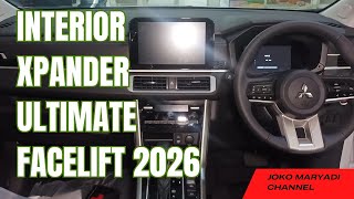 Review Interior Xpander Facelift Ultimate CVT MY 2026