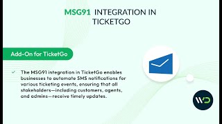 MSG91 SMS Alerts for Ticket Management | Improve Response Time & Customer Satisfaction screenshot 4