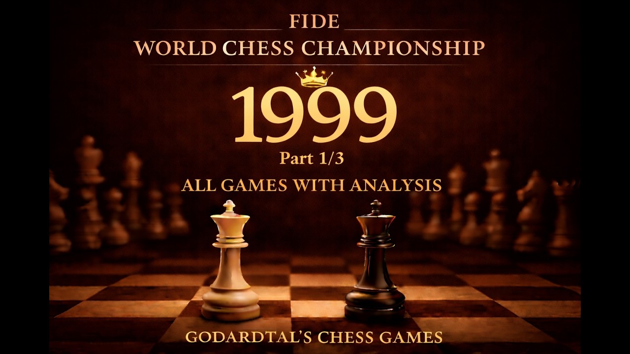 FIDE Chess World Championship 1999 - Part 1/3 - All Games with Analysis
