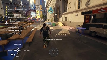 skate. — See the Horse? All Goals Guide (Grind Sawhorse & Stairs, Boardslide Noseslide or Tailslide)