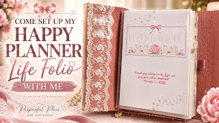 Happy Planner Life Folio Setup 🎀 Making It My Own | Rongrong Soft Girl Era screenshot 3