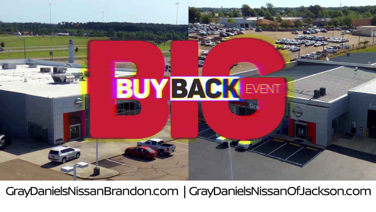 The BIG Buyback Event GrayDaniels Nissan in Brandon! YouTube