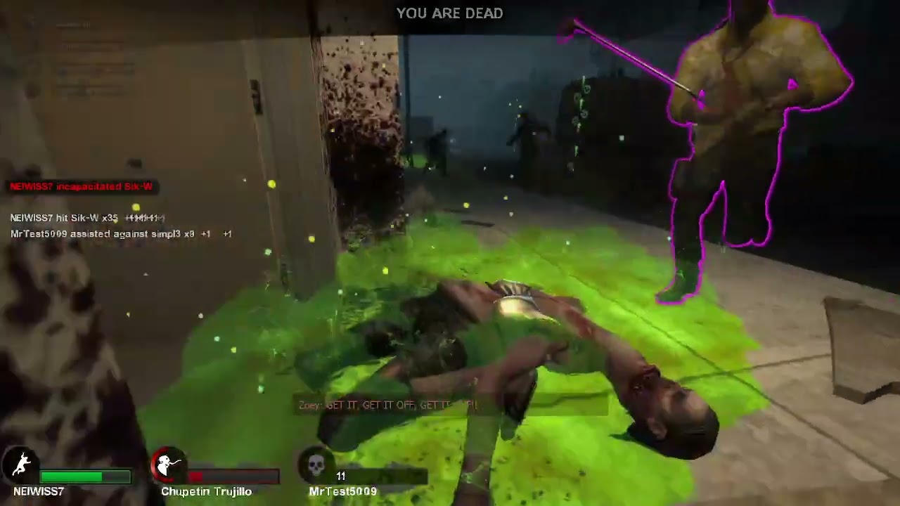 L4D2 CedaPug Game 10/09/25 Ft. Test (Popoff Combined 55 Kill 15k Damage Round 2)