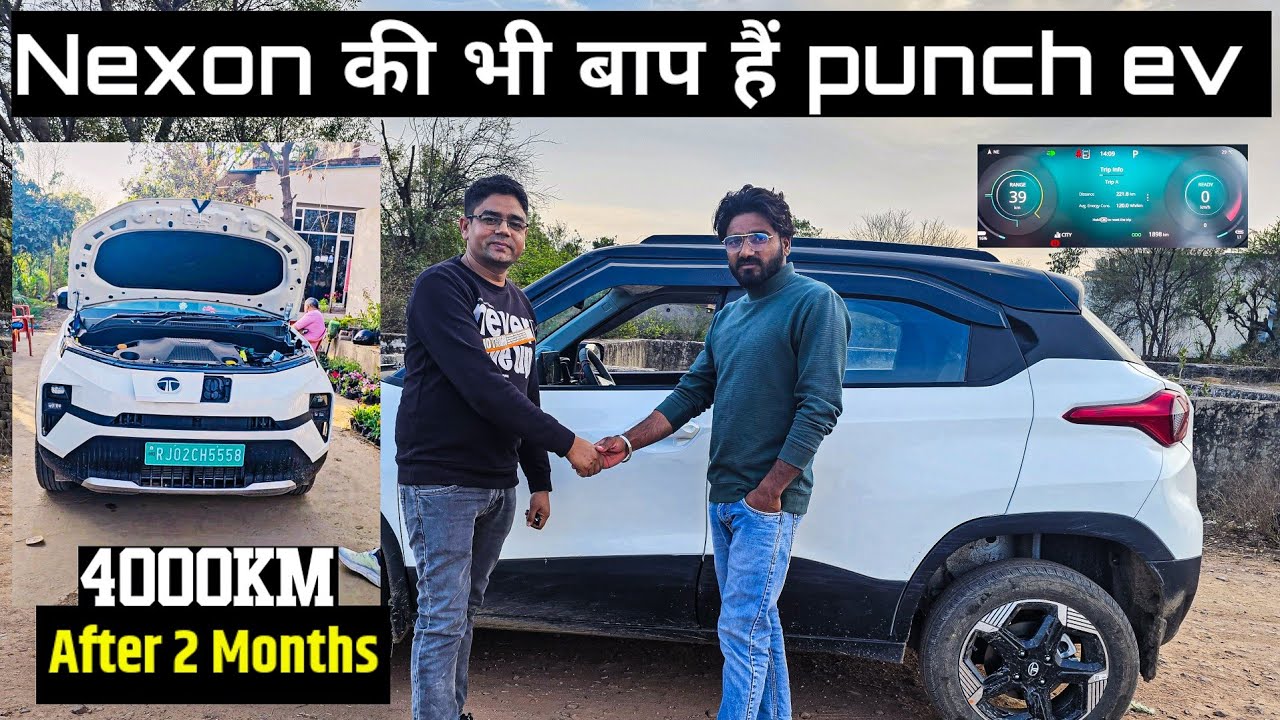tata ev punch review after 2 months/ tata ev punch review/tata punch ev