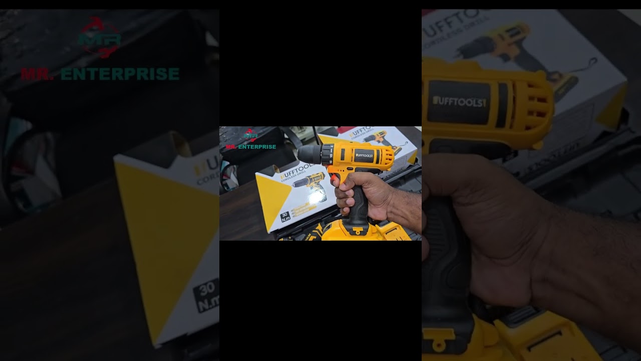 24V TUFFTOOLS Cordless Drill in Action!  