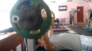 29.12.2015. Bench press: 105 kg