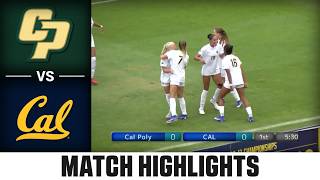 Cal Poly vs. Cal Match Highlights | 2026 ACC Women's Soccer