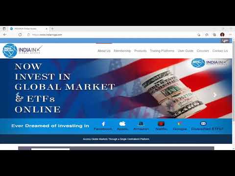 India INXGA browser based Trading Terminal - video from India INX