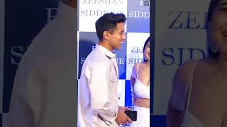 Pratik Sehajpal With Gf Pallavi Gupta At Baba Siddiqui Iftar Party 2022