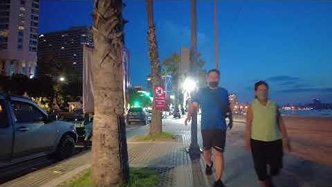 PATTAYA: Beach Road Relaxing walk l November 2021