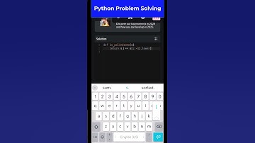 How to check if a string reads same Backwards as Forwards Python Problem Solving #shorts