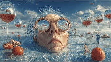 When My Mind Begins to Float | Surreal AI Art