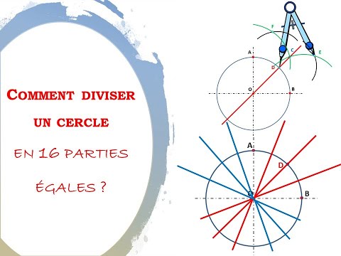 Vidéo: Comment Diviser Un Cercle