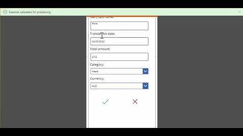 Expense Claims App - built using Power Apps, Power Automate, Azure Blob Storage, and Cosmos DB