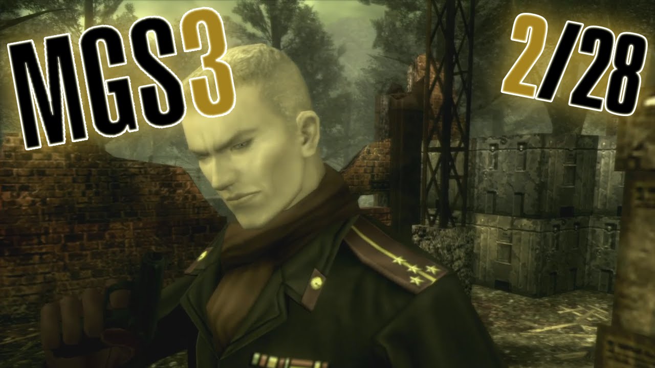 Metal Gear Solid 3 -- (2/28) Your Daily Dose of Vitamin K