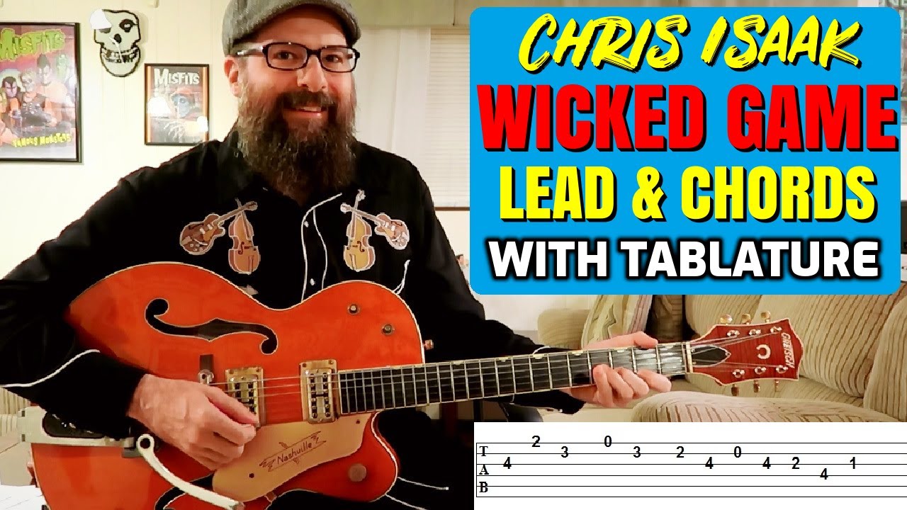 Wicked Game By Chris Isaak, Easy Acoustic Guitar Lesson, Tabs