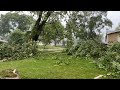 Storm damage in Auburn