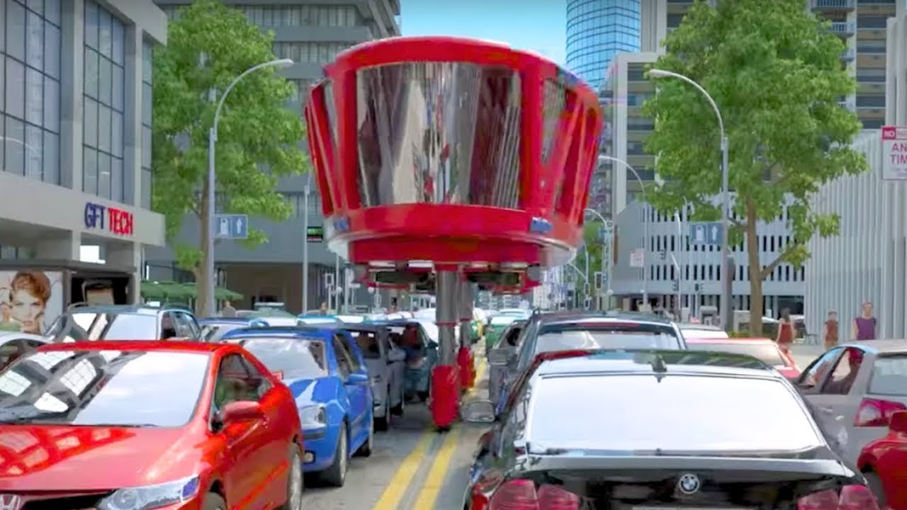 Crazy Fire Extinguisher truck of future Amazing Inventions