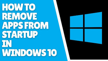 Windows 10 How To Add or Remove Apps from Startup