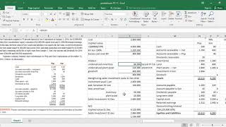 Akuntansi Keuangan Lanjutan Chapter Laporan Keuangan Konsolidasi (Latihan Soal)
