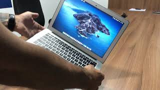 MacBook Air A1466 prateada 13.3", Intel Core i5 5350U 8GB de RAM 128GB SSD, Intel HD Graphics 6000
