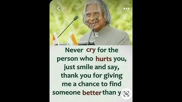 Thumbnail of motivational quotes. APJ Abdul Kalam quotes.