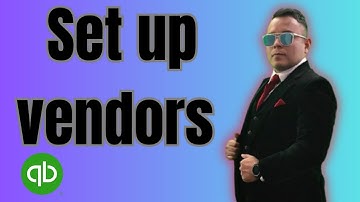 How to set up vendors in QuickBooks Desktop 2025