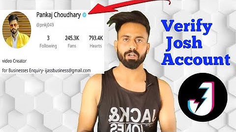 Josh account verification | Josh account verify kaise kare | verify josh account | Social Media Tips