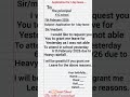 write an application for 1 day leave|| #viral #application #leter #explore #trendingshorts #shorts